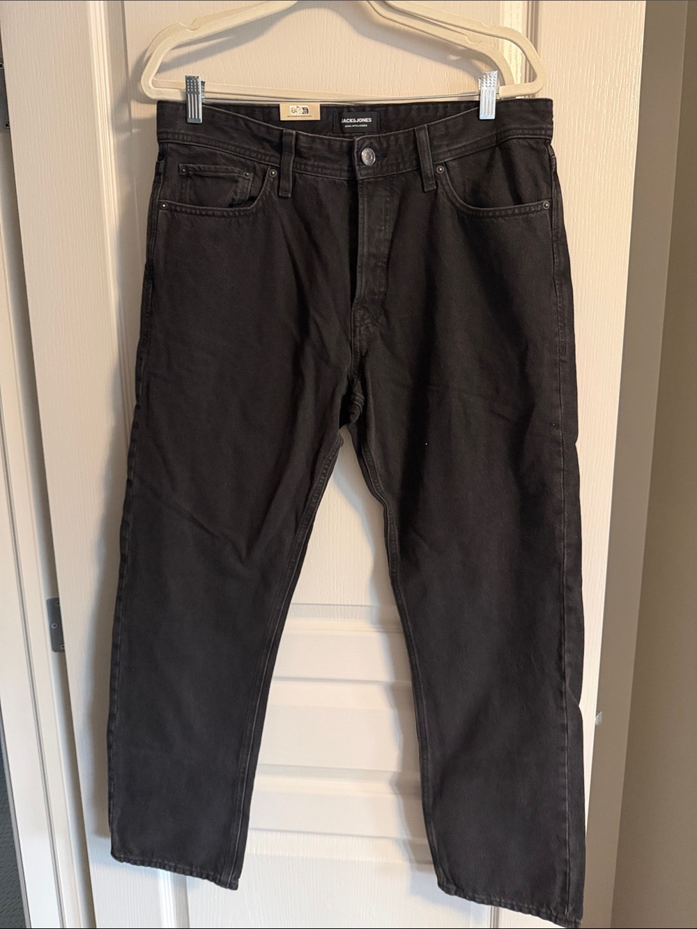 Jack & Jones Straight Black Men's Jeans